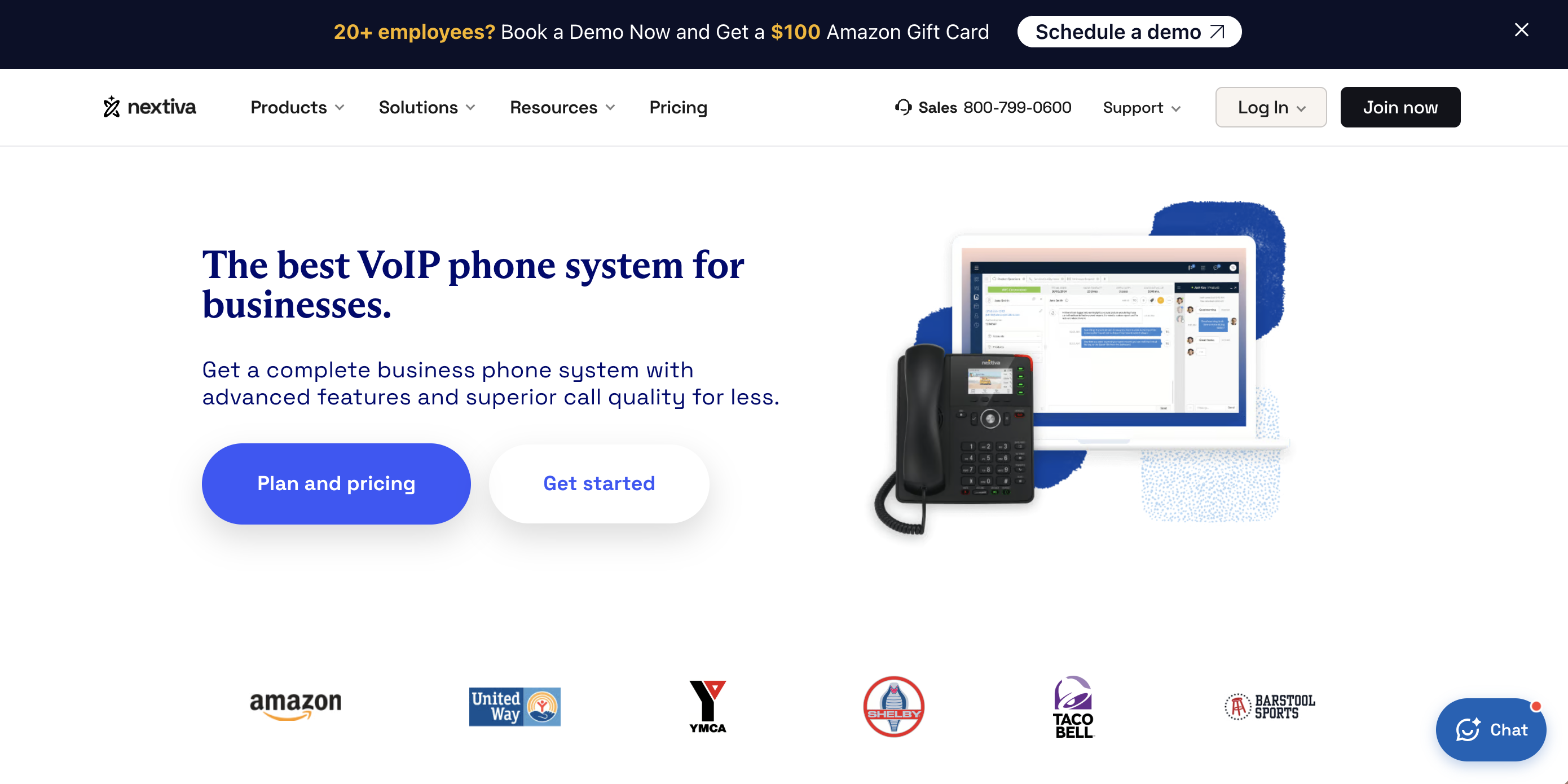nextiva homepage